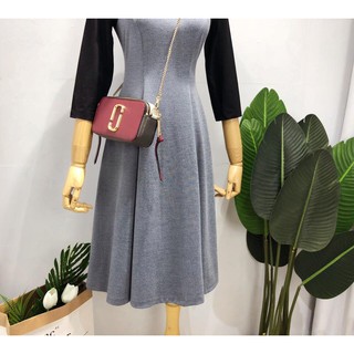 Đầm xoè midi Cati dáng mullet