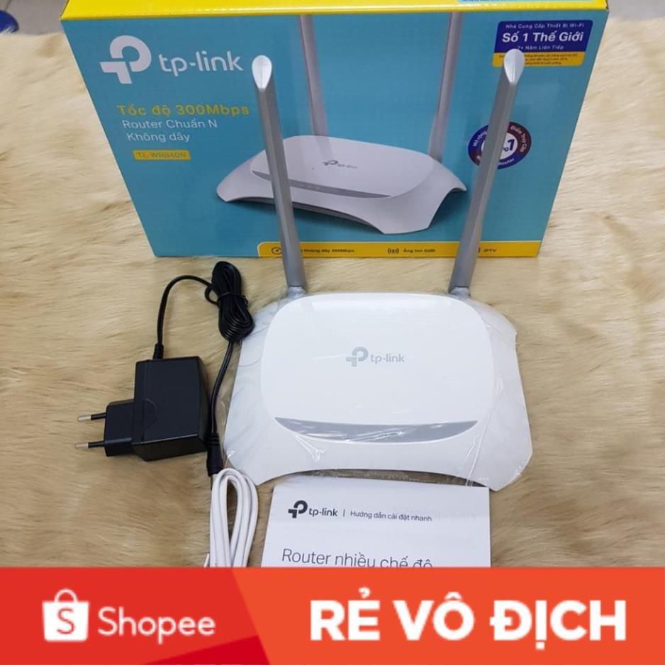 [Chính Hãng] Bộ phát Wifi TP-Link 840 - BH 24 tháng Chuẩn N Tốc Độ 300Mbps | BigBuy360 - bigbuy360.vn