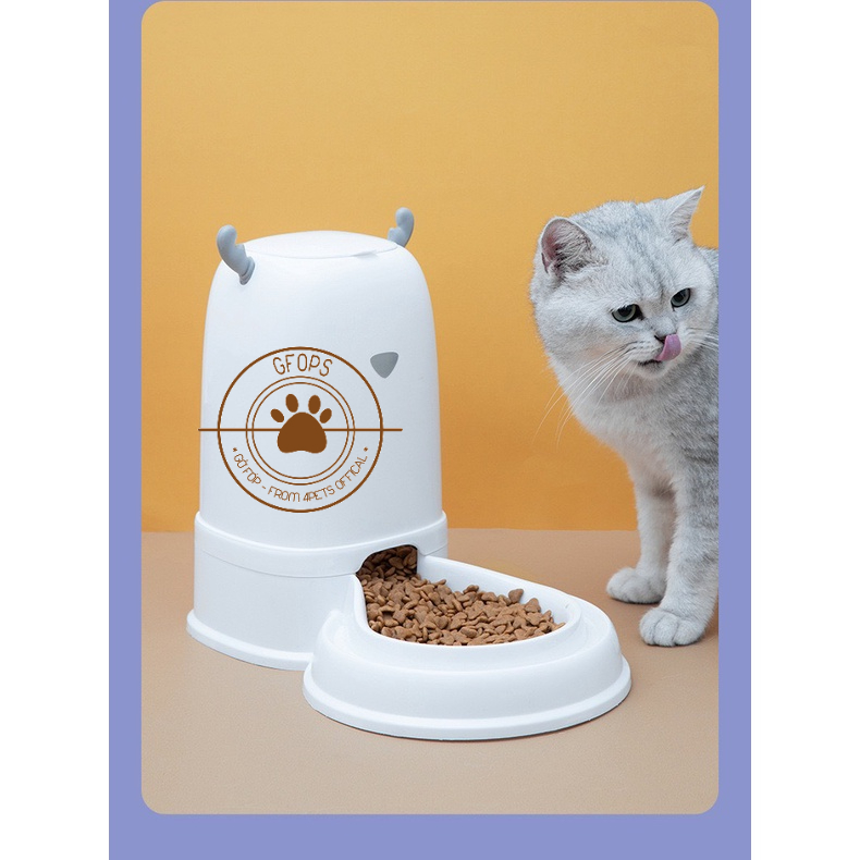 Bát ăn/ Bát uống nước cho chó mèo mẫu mới nhất dung tích lớn 3.8L - 4pets official
