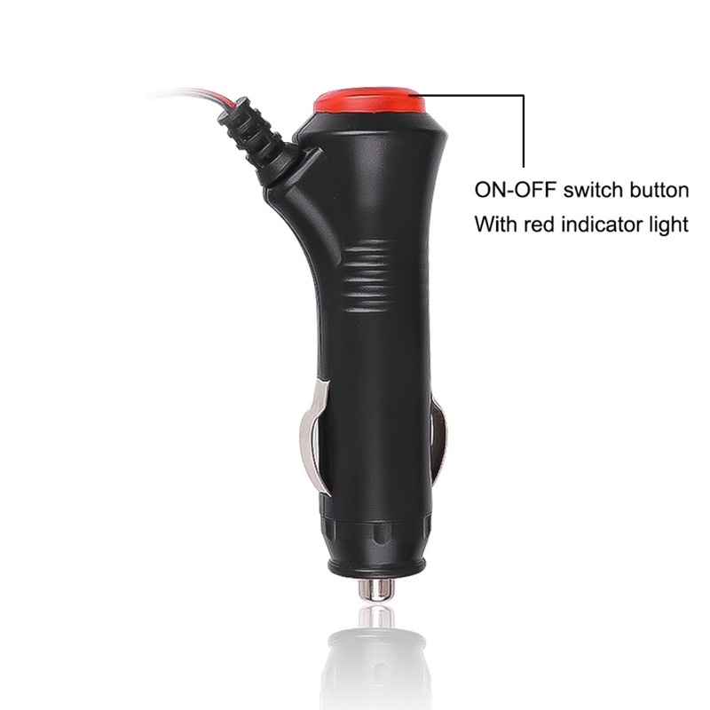 Tẩu sạc xe hơi/mô tô 12V có công tắc