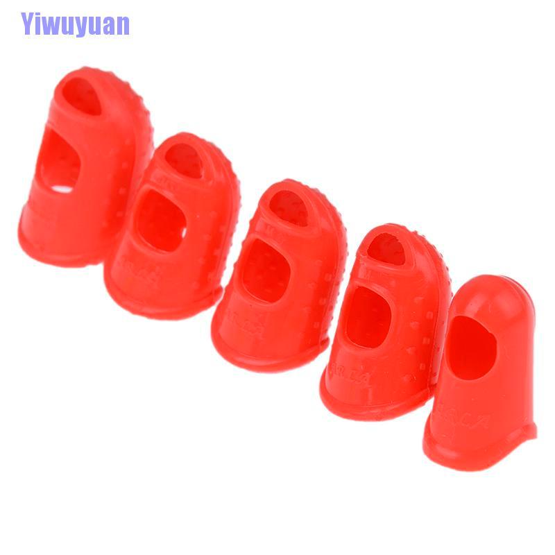 Bộ 5 Bọc Ngón Tay Bằng Silicone Khi Chơi Thể Thao