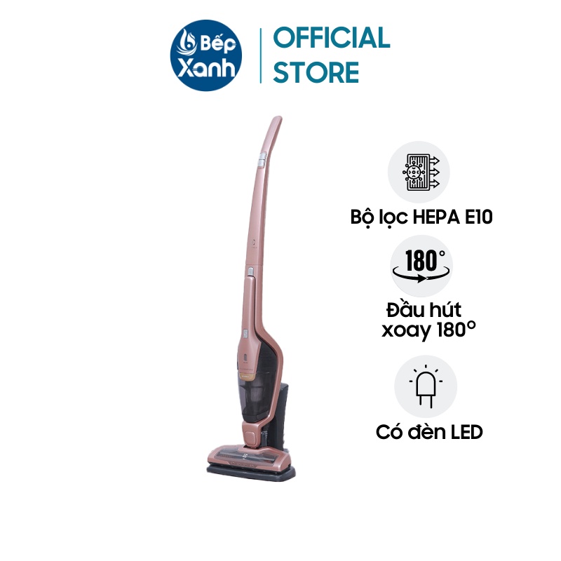 Máy hút bụi không dây Electrolux ZB3314AK - Đầu hút xoay 180 độ