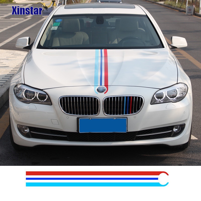 1 Miếng Dán Đầu Ô Tô Cho Xe BMW F10 → F30 E30 → E90 M3 M4 M5 320 330 328 520 530 550