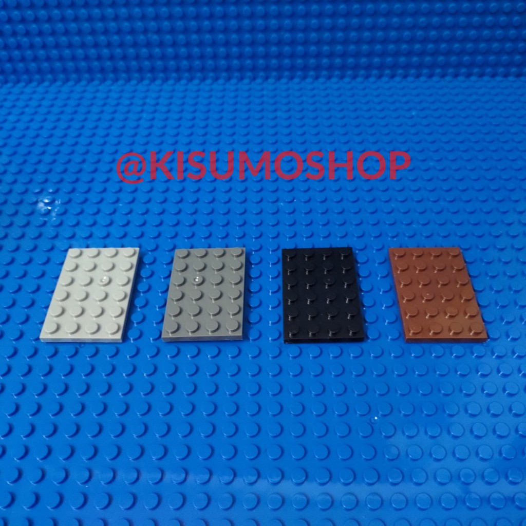 Phụ kiện moc combo 4 gạch 4x6 dẹt