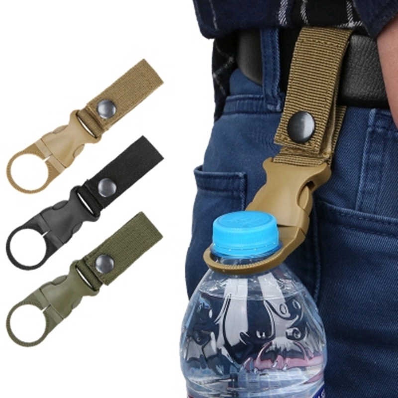 Dây Đai Móc Balo Có Khóa Gài Treo Chai Nước Tiện Lợi