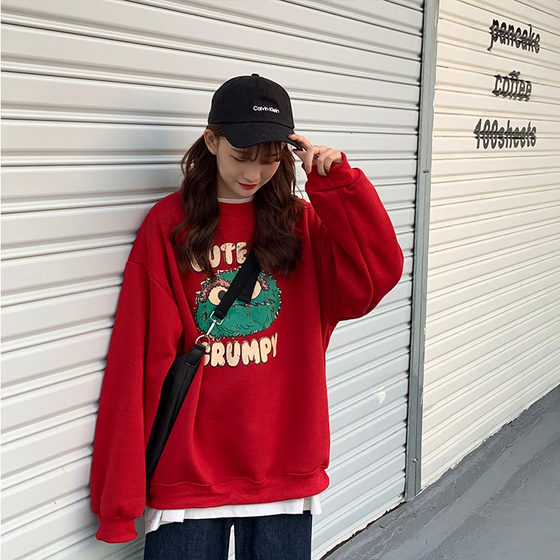 NRVP Áo Sweater Dáng Rộng Thời Trang 2020 Cho Nữ