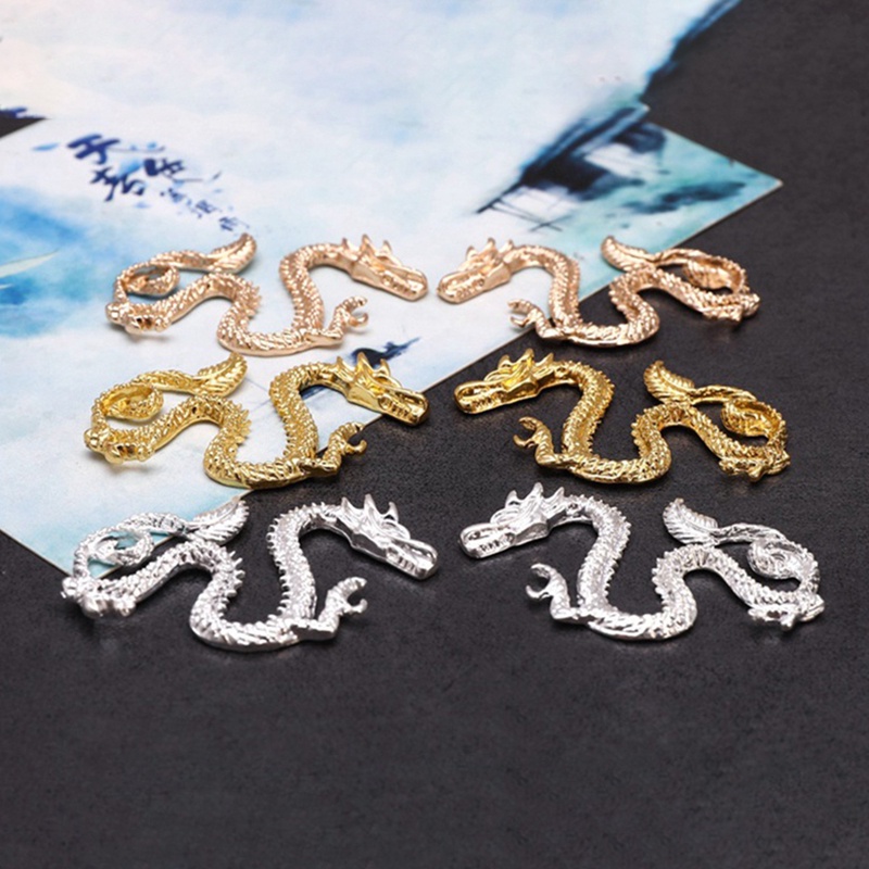 1 cặp phiến rồng đúc 28*48mm - nguyên liệu làm trâm, làm trang sức