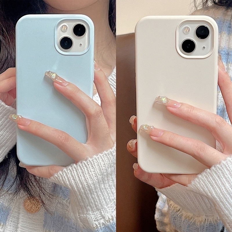Ốp Lưng Silicone ChốNg SốC Có Logo Cho iPhone 13 12 14 Pro MAX 49