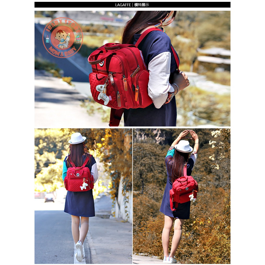 Túi Xách Balo Bỉm Sữa Mini LAGAFFE