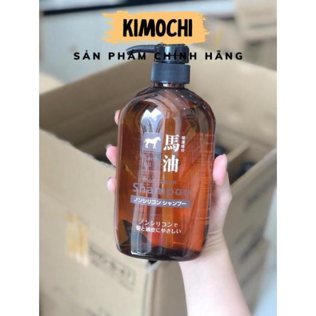 DẦU GỘI XẢ MỠ NGỰA HORSE OIL Nhật Bản 600ML