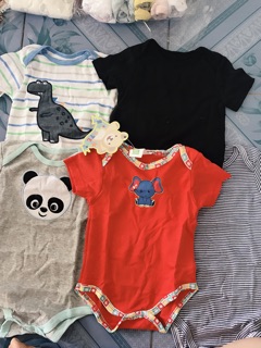 Set 5 body cho bé sz NB - 24m