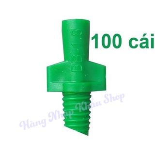Bịch 100 béc nhộng phun mưa 1 bên họng phun 1.4 ly - 1.8 ly - 2.8 ly - 3.8 ly