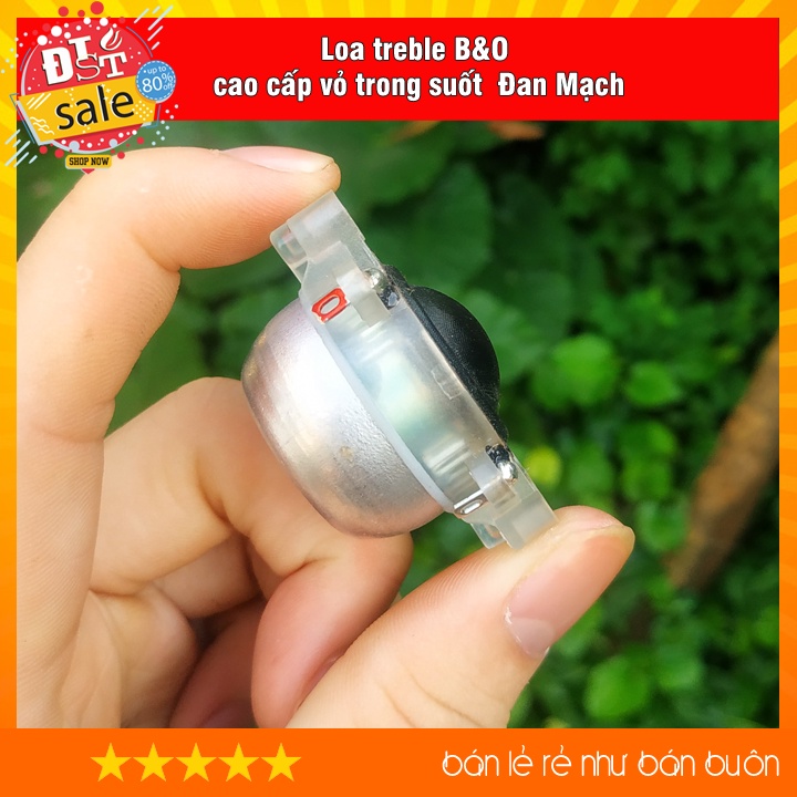 Loa treble B&O cao cấp vỏ trong suốt Đan Mạch