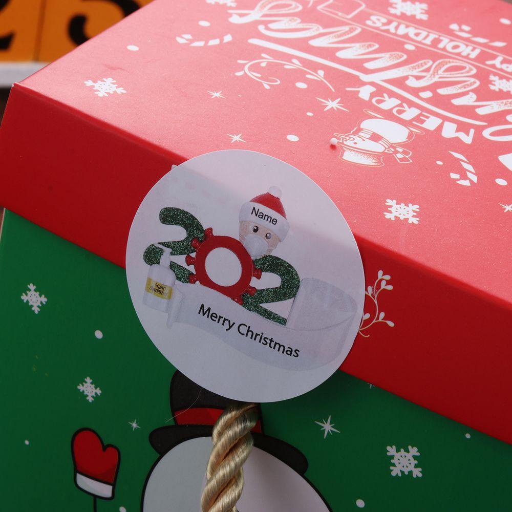 Set 500 Miếng Dán Ghi Chú Trang Trí Giáng Sinh