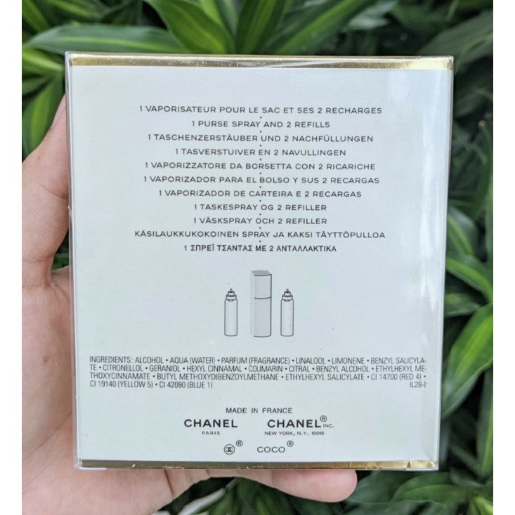 Nước hoa Nữ Chanel Coco Mademoiselle Twist and Spray EDT, 20ml x 3