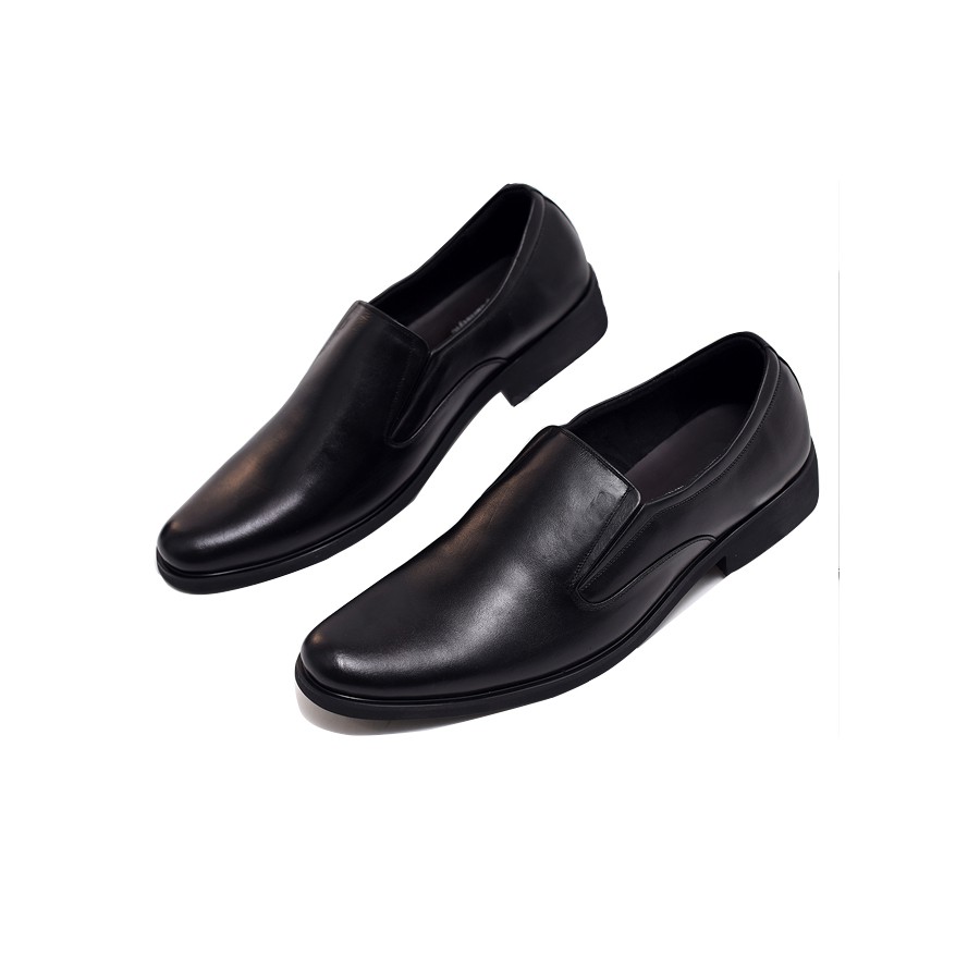 [SỐC MUA 1 TẶNG 1] Giày Tây Nam, Giày Công Sở Nam Da Bò TH741 Đen Khâu Đế Chắc Chắn [TẶNG VÍ DA CAO CẤP] | BigBuy360 - bigbuy360.vn