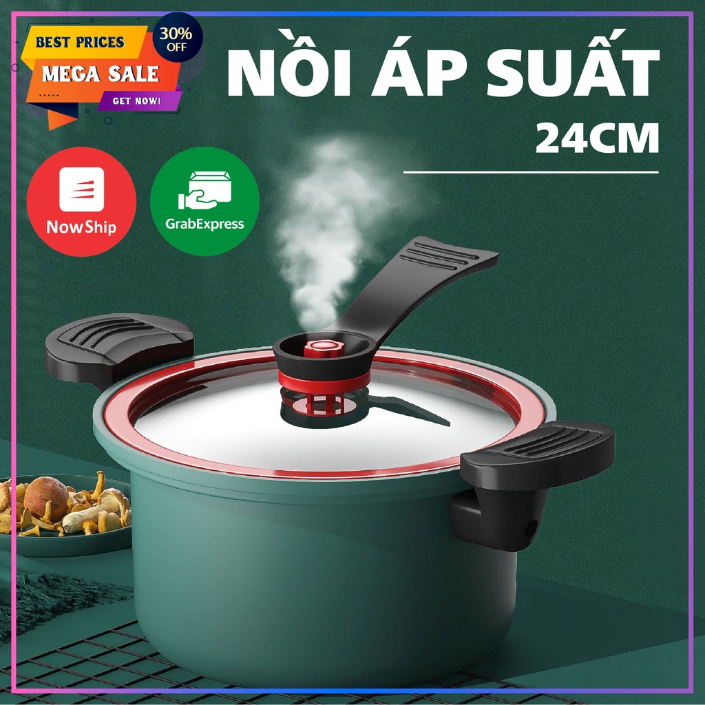 Nồi áp suất đa năng size 24cm Dùng Gia Đình