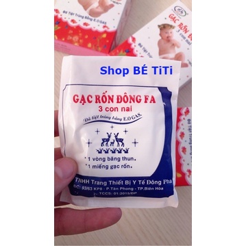 Gạc rốn ĐÔNG FA cho bé [ Shop Bé TiTi ]