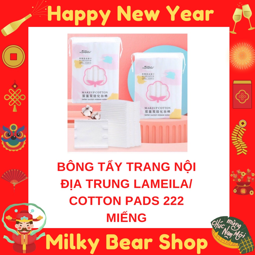 BÔNG TẨY TRANG COTTON PADS/LAMEILA