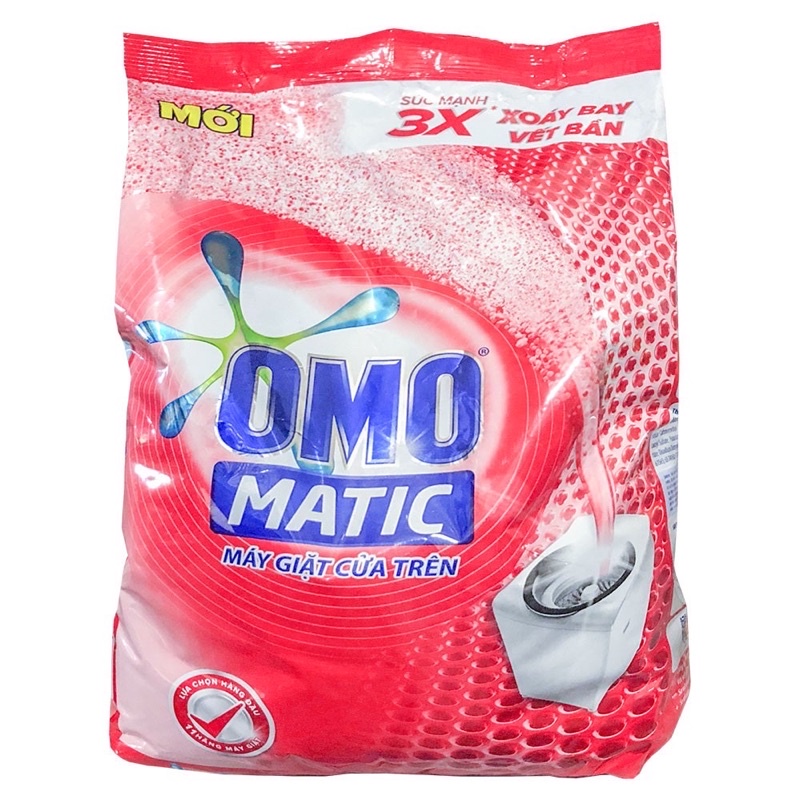 Omo bột giặt máy cửa trên 6kg