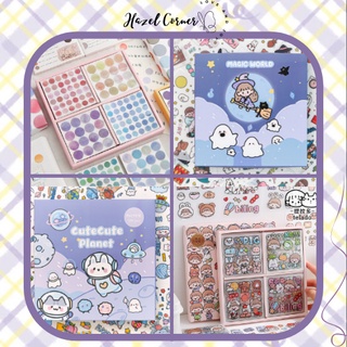 Lẻ tấm sticker giao ngẫu nhiên theo chủ đề, Hazel Corner