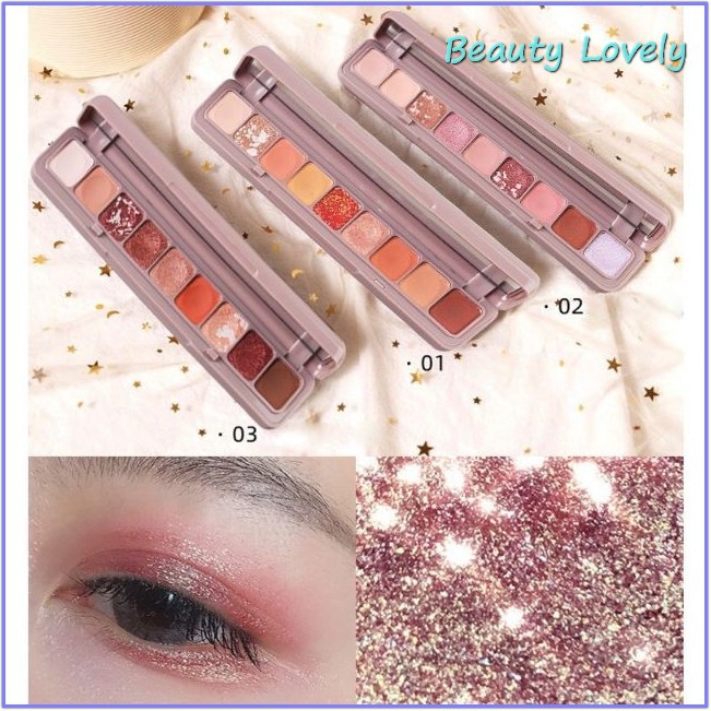 Bảng Phấn Mắt 9 ô Màu Nhũ Lameila Hàng Nội Địa Trung | BigBuy360 - bigbuy360.vn