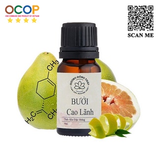 Tinh dầu Bưởi Cao Lãnh nguyên chất