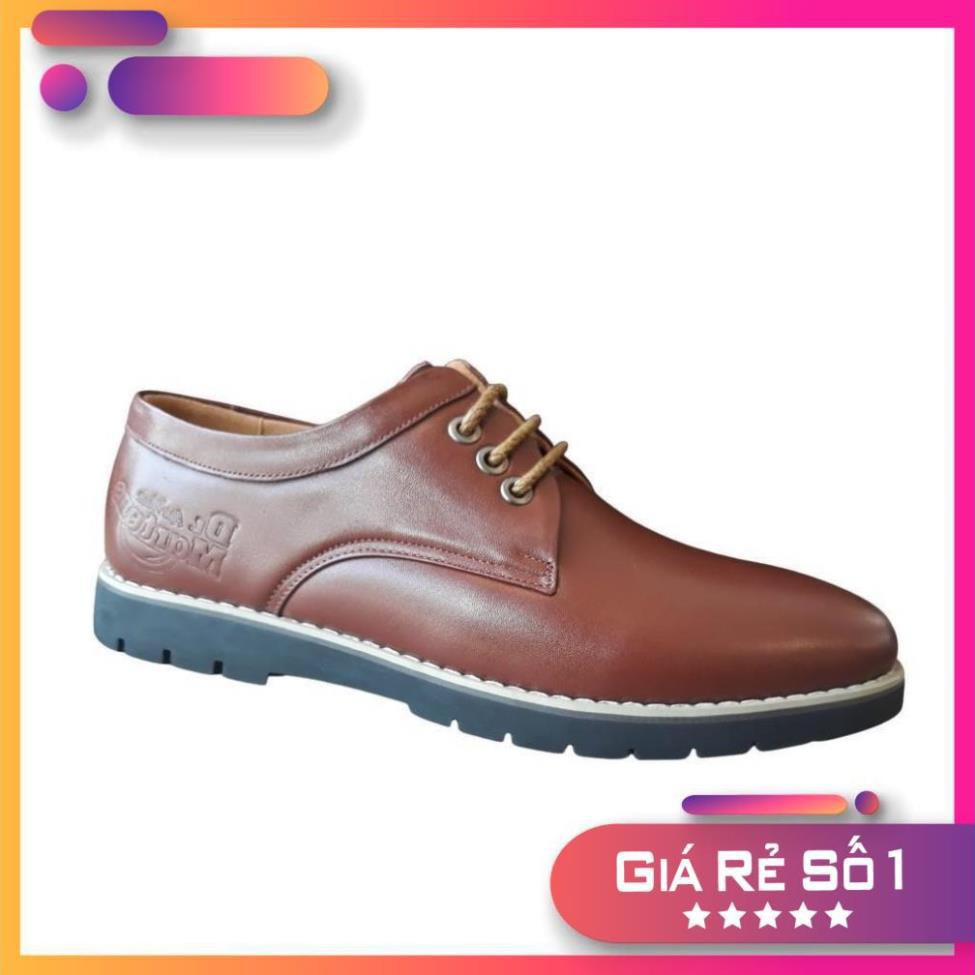 [Sale 3/3] Giày Đốc, Giày Dr Marten Nam Da Bò Cao Cấp Hàng Chuẩn Thấp Cổ, Giày Da Nam Cao Cấp G0112 Sale 11 -op1