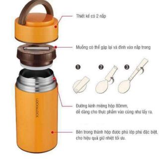 Hộp ủ cháo lock&lock 750ml