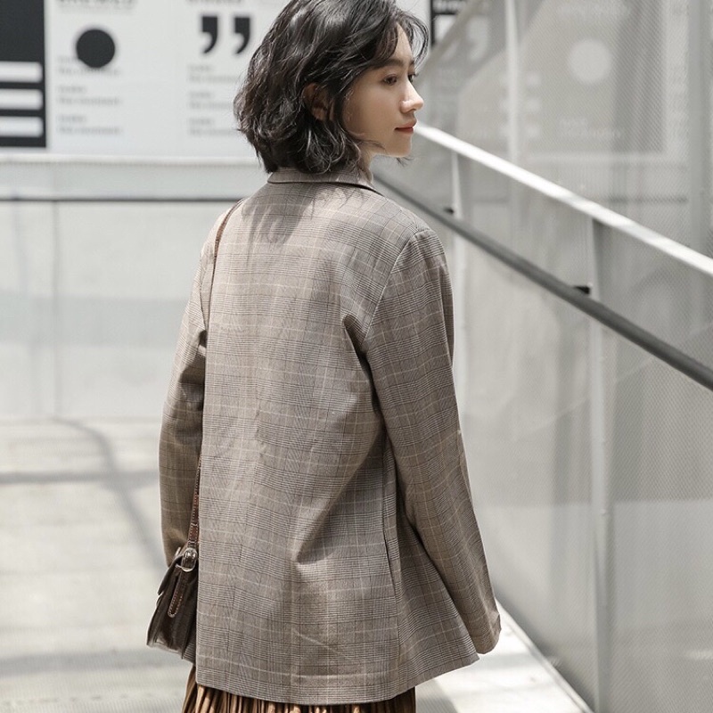 BLAZER CHECKED - SIZE S M