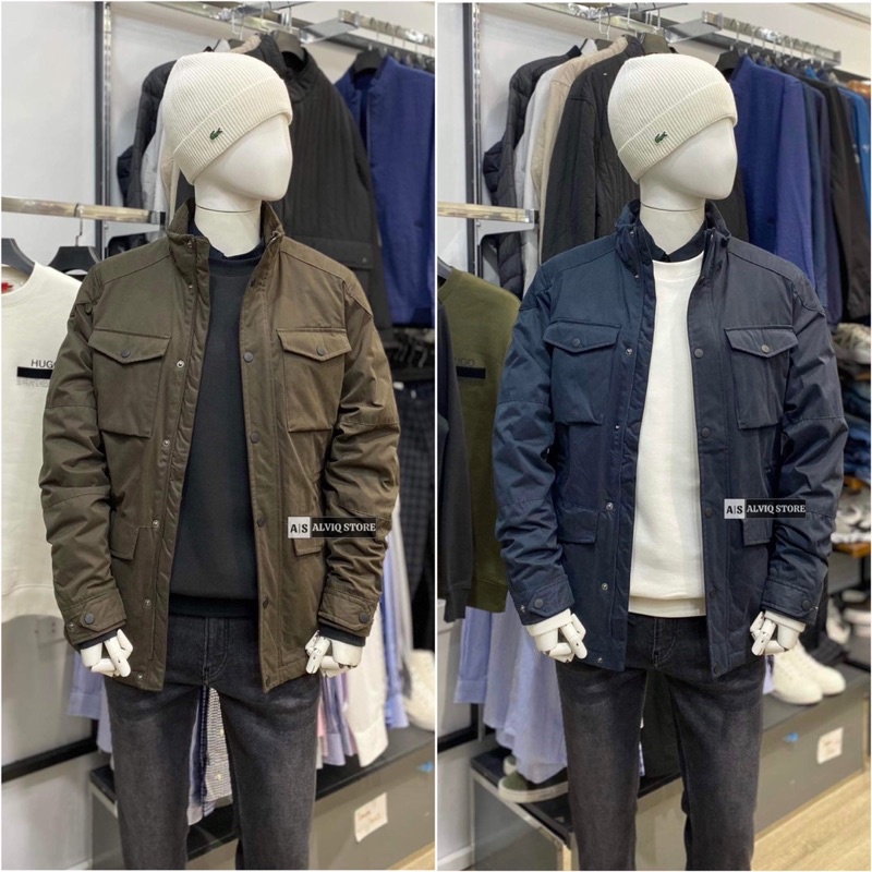 Áo khoác chần bông G.reen Coart kaki