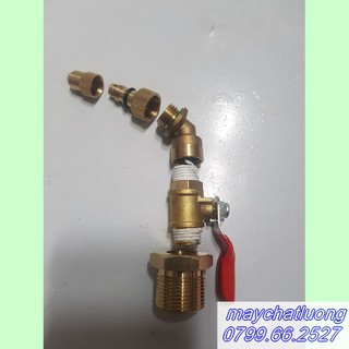 BÉC RỬA MÁY LẠNH –MẪU MỚI - CONG -THẲNG