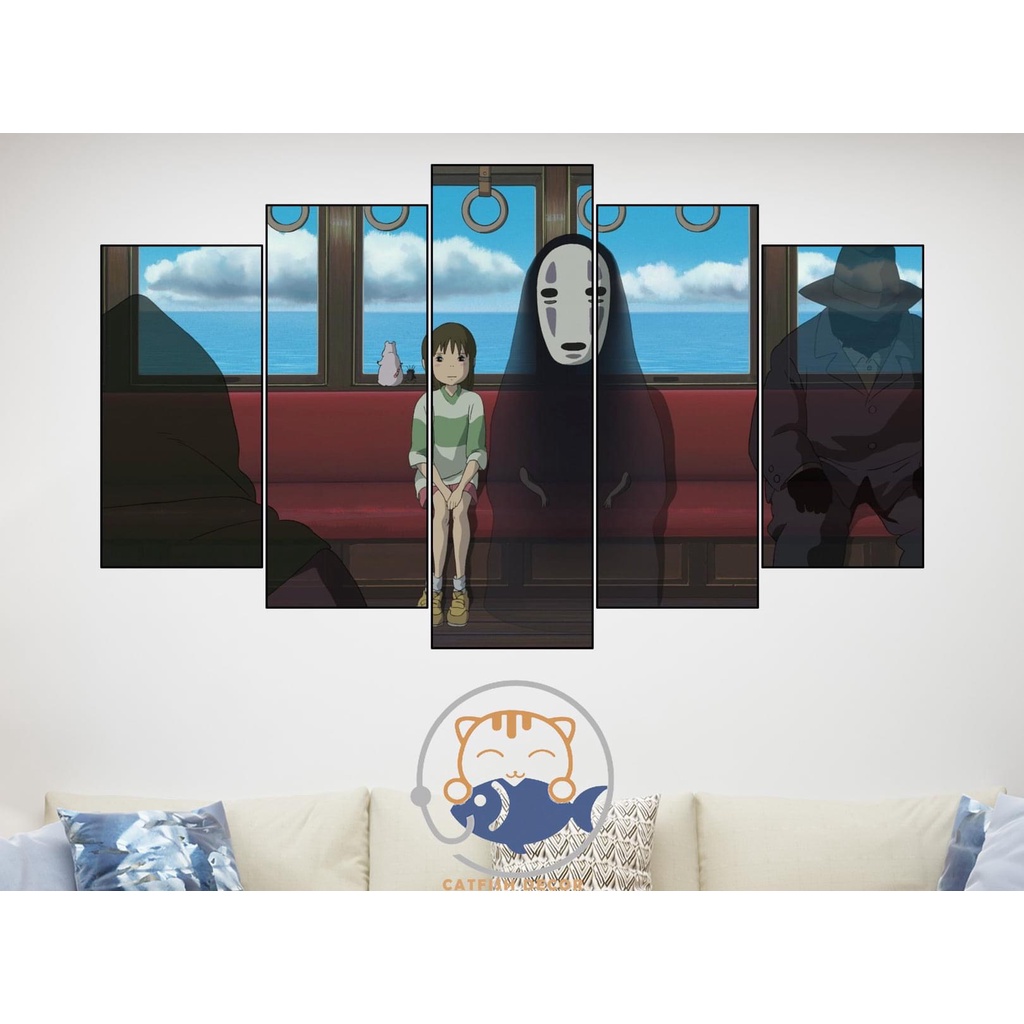 Tranh ghép dán tường Room Decor trang trí phòng ANIME GHIBLI