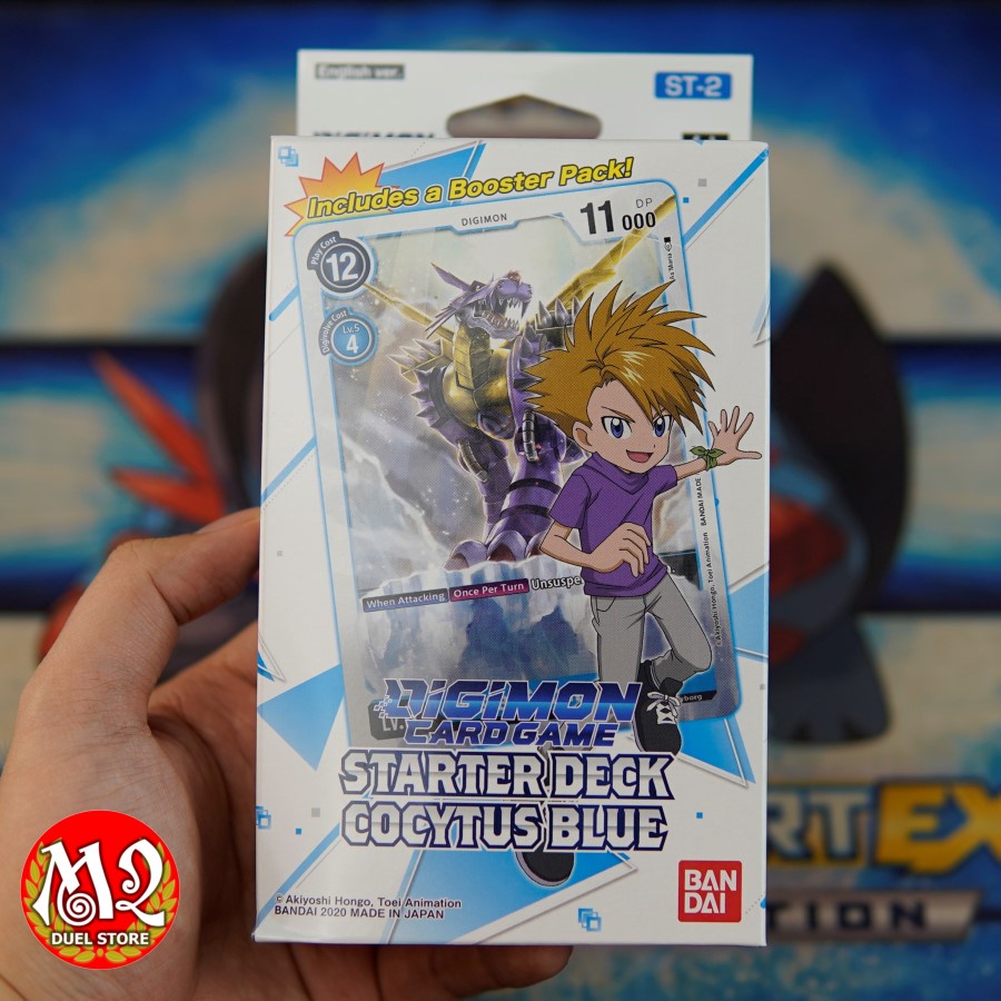 Hộp thẻ bài thật Digimon Card Game: Starter Deck Cocytus Blue - Chính hãng Bandai JP - Sản xuất tại Nhật Bản