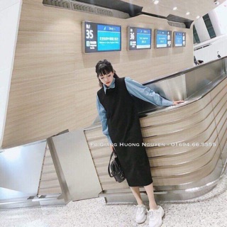 ✖️✖️ combol ng cẩm ly váy tay pha bò