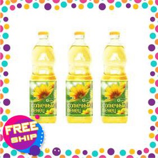 [Tổng kho bubushop1] Dầu ăn hướng dương hữu cơ Organic Solnechnyy Venets