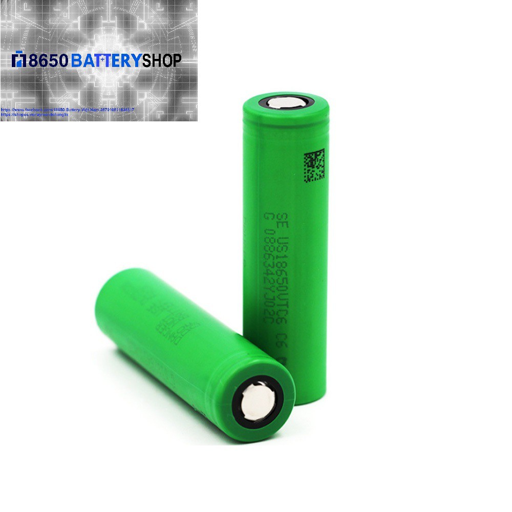 Pin 18650 Sony Chính hãng VTC6  mới 100% 3000mah xả tối đa 35A