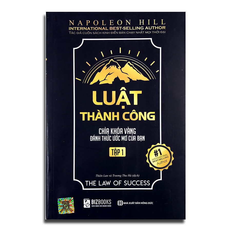 Sách - Luật Thành Công - Chìa Khóa Vàng Đánh Thức Ước Mơ Của Bạn (Combo, lẻ tùy chọn)