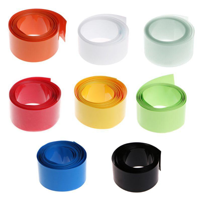 Ống Co Nhiệt Pvc 2m Cho Pin 18650 18500 18.5mm