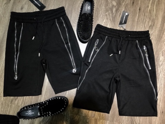 Quần ngố Zip nỉ mỏng | BigBuy360 - bigbuy360.vn