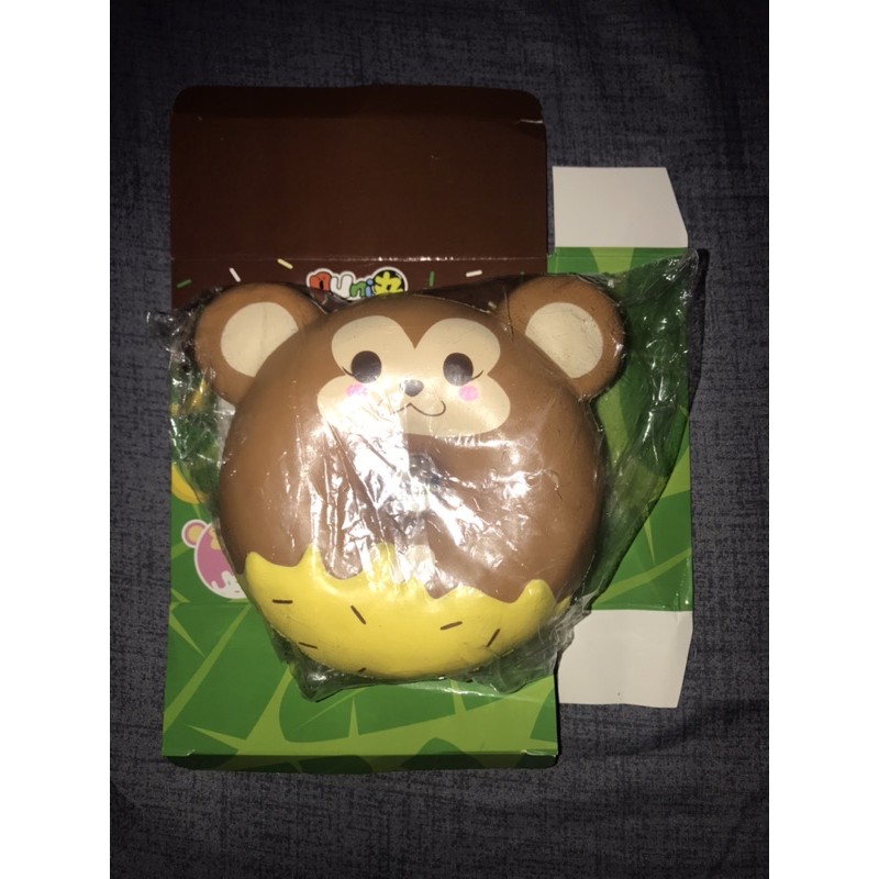 Squishy donut khỉ chính hãng Puni maru