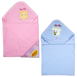 Chăn ủ mùa hè có mũ (Cotton 2 lớp)