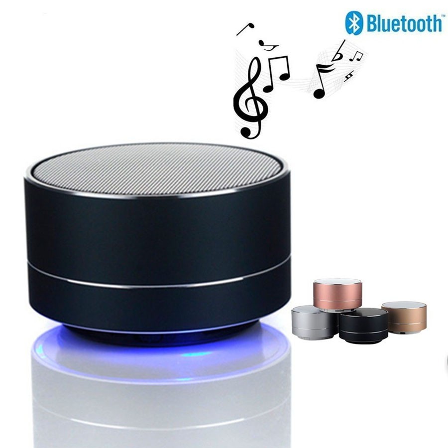 Loa bluetooth A10 mini Led nháy, Vỏ nhôm, Âm Thanh chuẩn