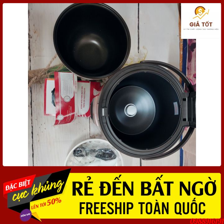 Nồi Cơm Điện Quai Xách Lòng Niêu Siêu Dày BESUTO Thailan Tặng Kèm Giá Hấp Bảo Hành Chính Hãng 12 Tháng (giadụng24/7)