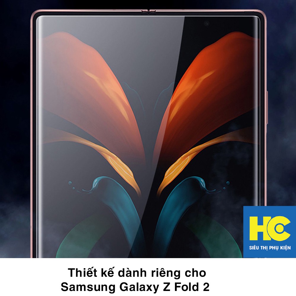 Dán màn hình chính Z Fold 2 dẻo vân mờ chống bám vân tay – Dán màn hình Samsung Galaxy Z Fold 2