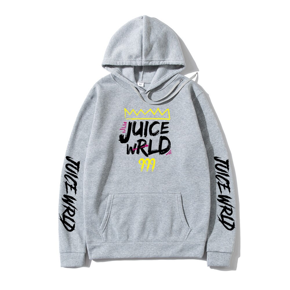 Áo Hoodie Màu Trắng Đen Đỏ In Chữ Juice Wrld Juicewrld 2021