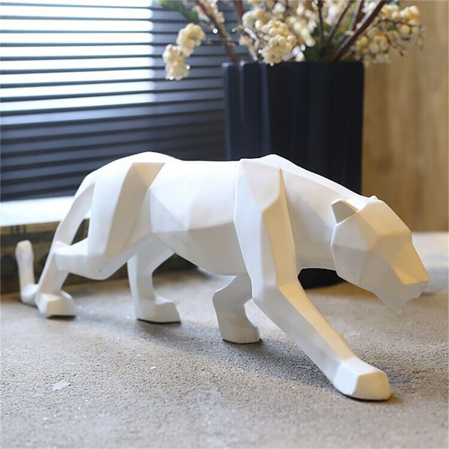 Tượng Trang Trí Báo Puma Resin 44cm/25cm Trang trí Nội Thất phòng khách Tết