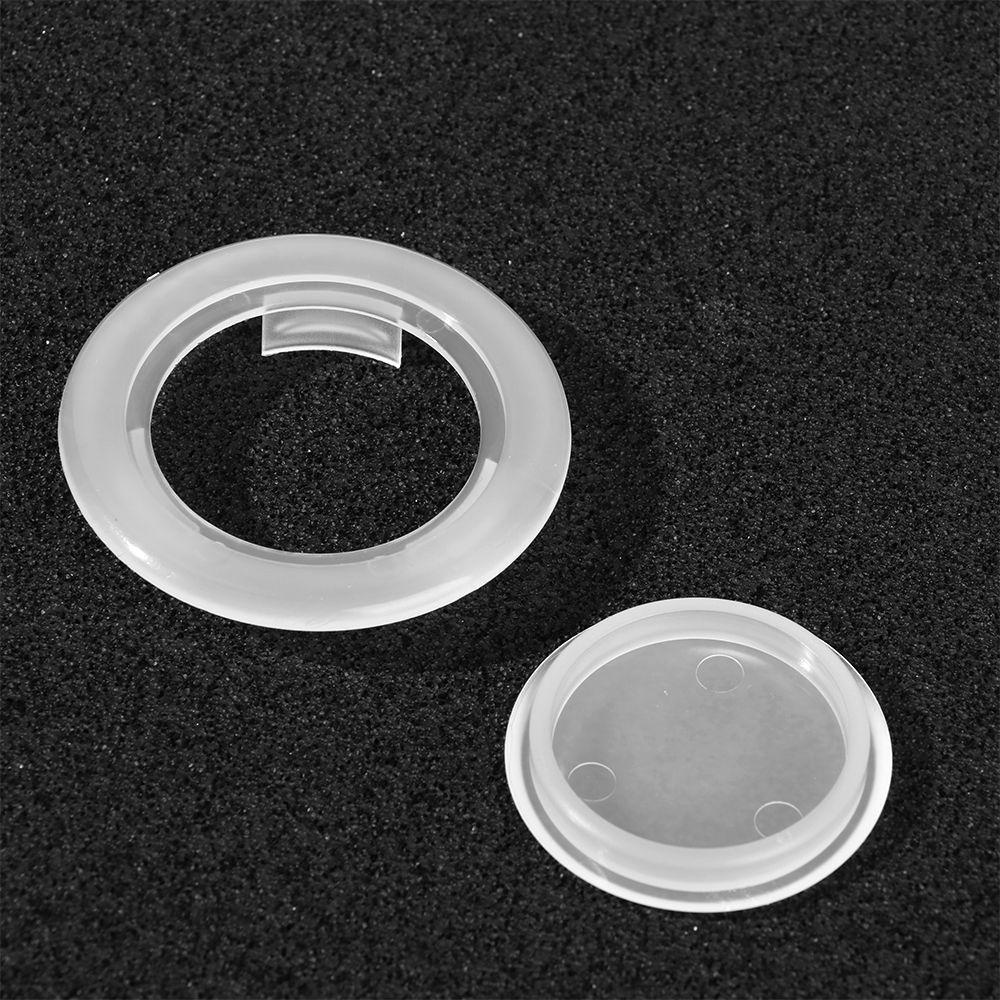 Bộ 2 Nắp Đậy Chặn Lỗ Bàn Bằng Nhựa Trong Suốt Tiện Dụng