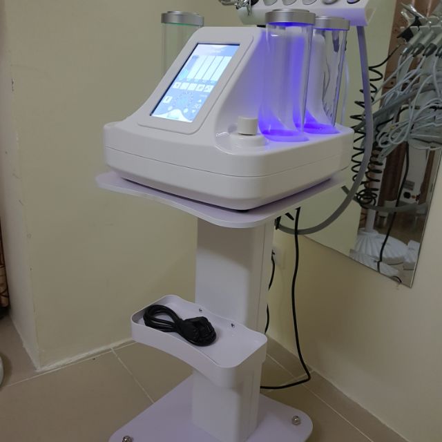 Máy Chăm Sóc Da Mặt Chuyên Sâu 6 Chức Năng Aqua H2O2 Hút Mụn, Bã Nhờn, Thải Độc Cho Da - Spa VinMed