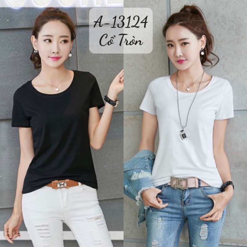 Áo thun BIGSIZE cổ tròn vải đẹp 13124